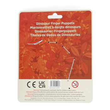 Dinosaur Finger Puppet Set, 3 of 5