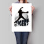 Personalised Softball 3D Sport Poster, thumbnail 1 of 5