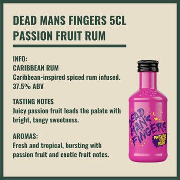 Premium Tiny Bar Dead Mans Rum Gift Box Set, 6 of 7