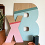 Large Wooden Personalised Printed Letter, thumbnail 6 of 12