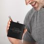 Personalised Graduation Engraved Hip Flask, thumbnail 9 of 12