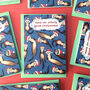 Otter Christmas Card Pack Of 12, thumbnail 1 of 10