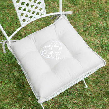 Love Birds Padded Garden Chair Cushions, 3 of 6