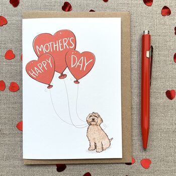 Personalised Dog Happy Mother's Day Card, 3 of 12
