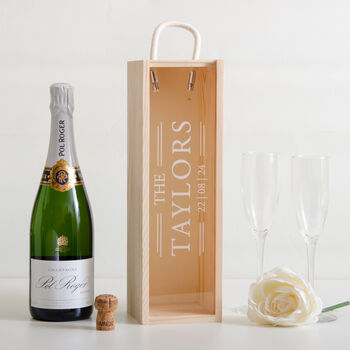 Personalised Wedding Bottle Box, 5 of 9