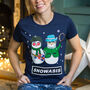 Ladies Oasis Christmas T Shirt, thumbnail 1 of 5