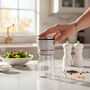 Glass Salt Pepper Grinder With Swarovski Crystals, thumbnail 1 of 3