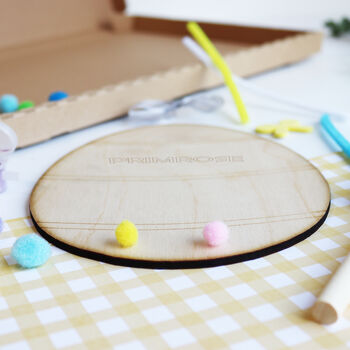Peronalised Childrens Letterbox Easter Craft Kit, 6 of 11