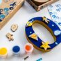 Personalised Paint Your Own Space Wooden Letter, thumbnail 4 of 6