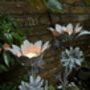 Zinc Floral Candle Holder Set/ Two Ltzkr044, thumbnail 8 of 12