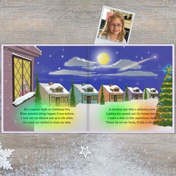 Personalised Christmas Eve Story Book, 7 of 12