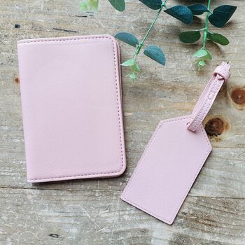 Personalised Summer Drawings Passport Cover And Luggage Tag, 4 of 6