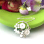 Personalised Sterling Silver Flower Initial Necklace, thumbnail 11 of 12