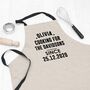 Personalised 'Cooking Since' Apron, thumbnail 2 of 7
