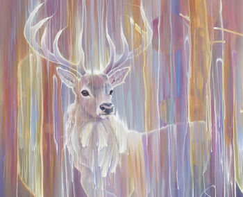 Stag Abstract Painting, 4 of 8
