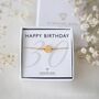 30th Birthday Jewellery Gift – Custom Silver Bracelet With Personalised Disc Charm, thumbnail 1 of 7