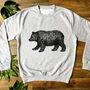 Walking Bear Unisex Sweater, thumbnail 1 of 6