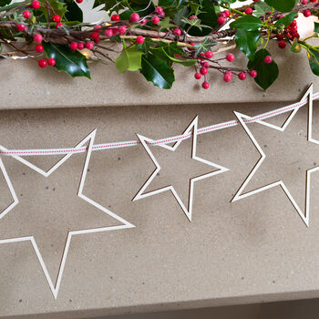 Star Streamers Wooden Garland, 2 of 12