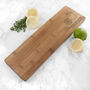 Personalised Gin And Tonic Bamboo Chopping Board, thumbnail 4 of 4