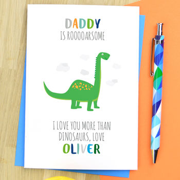 Dinosaur Card For Daddy, 2 of 2