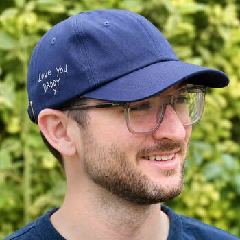 Personalised Hand Writing Cap Gift For Men Or Women, 6 of 12