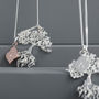 Personalised Sterling Silver Tree Of Life Necklace, thumbnail 4 of 7