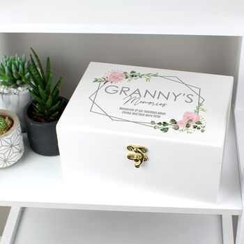 Memory Keepsake Box For Mums And Grandmothers, 2 of 3