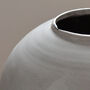 Large Ivory Distressed Crackle Vase, thumbnail 4 of 4