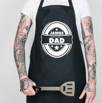 Personalised Father's Day Fun Barbecue Aprons, 3 of 4