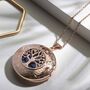 Personalised 18 K Rose Gold Plated Tree Of Life Locket, thumbnail 1 of 12