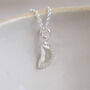 Sterling Silver Cornish Pasty Pendant, thumbnail 1 of 4
