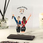Personalised 21st Birthday Bestie Keepsake Plaque, thumbnail 1 of 4