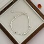 Zendaya White Silver Galaxy Stars Charm Gift Bracelet, thumbnail 4 of 6