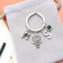 Basketball Personalised Keyring Sporting Fan Gift, thumbnail 6 of 9