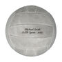 Personalised Engraved Hand Sewn Suede Leather Football Ball Size Five, thumbnail 4 of 12