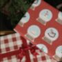 Personalised Festive Snow Globe Wrapping Paper, thumbnail 3 of 5