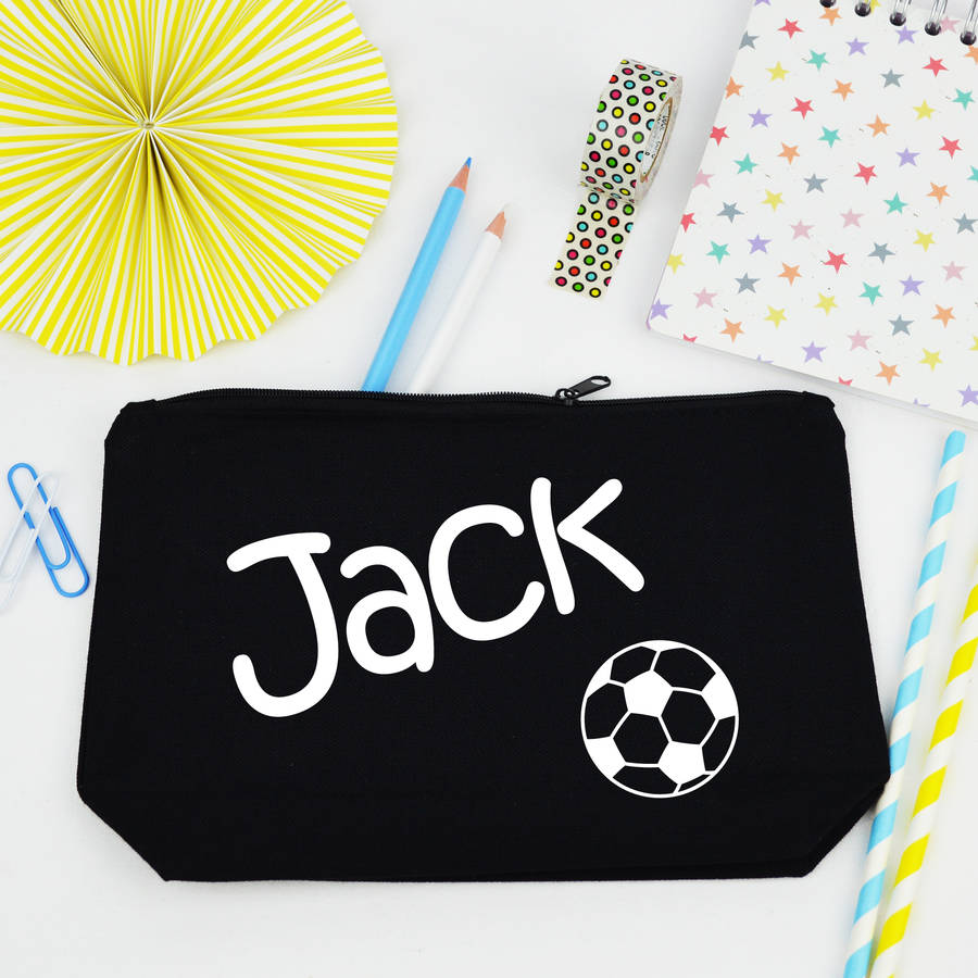 Personalised Football Pencil Case, 1 of 2