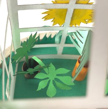Greenhouse Paper Craft Kit, 6 of 10