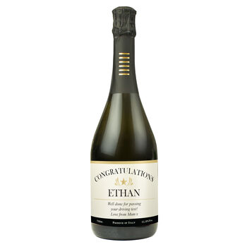 Personalised Classic Italian Prosecco Gift, 7 of 7
