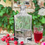 Personalised Milestone Birthday Decanter Gift, thumbnail 3 of 10