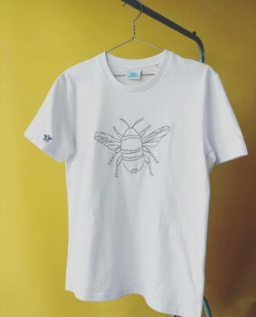 Embroidered Bee T Shirt, 7 of 7