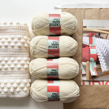 Bobble Blanket Crochet Kit, 2 of 7