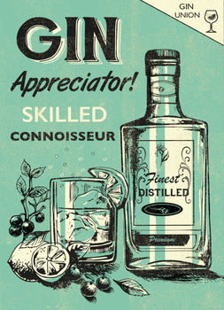 Gin Lovers Print, 2 of 2