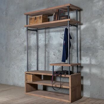 Shin Industrial Style Clothing Storage Unit, 6 of 6