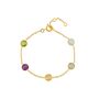 Chennai Gold Plated And Multi Gemstone Necklace, thumbnail 4 of 8