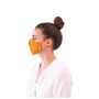 Orange Animal Inspired Adult Face Mask, thumbnail 2 of 4