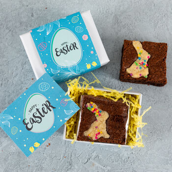 Easter Mini Bunny Brownie Gift, 2 of 2