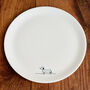 Sausage Dog Dinner Plate, Fine Bone China, thumbnail 1 of 3