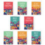 Christmas Cards Set Of Eight A6 Size Festive Greetings Colourful Presents, thumbnail 1 of 5