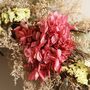 Pink Hydrangea Dried Flower Wreath, thumbnail 3 of 6